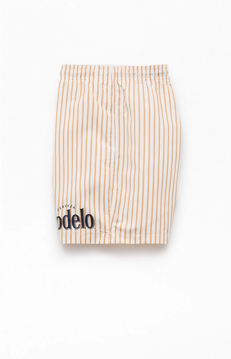 Ripple Junction Modelo Stripe 4" Swim Trunks