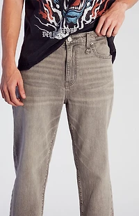 Pacsun Cade Straight Jeans Stretch Gray