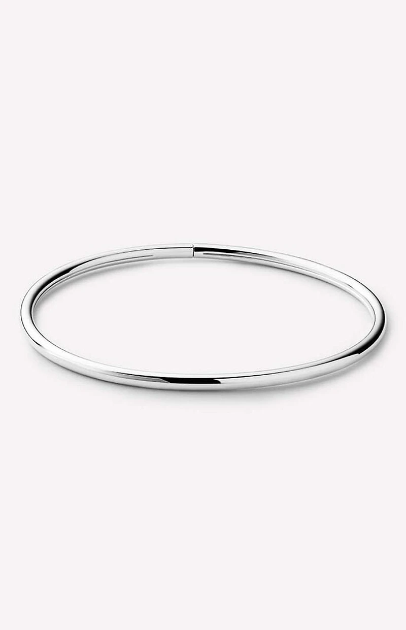 Ana Luisa Carter 3mm Silver Bangle Bracelet