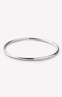 Ana Luisa Carter 3mm Silver Bangle Bracelet