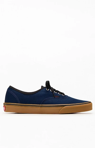 Vans Navy Gum Authentic Shoes