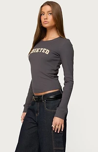 Edikted Essential Ribbed T-Shirt