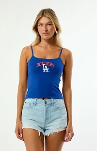 WILD COLLECTIVE x MLB LA Dodgers Sculpted Tank Top