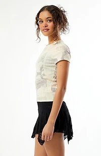 Your Favorite Newspaper Print Skimmer T-Shirt