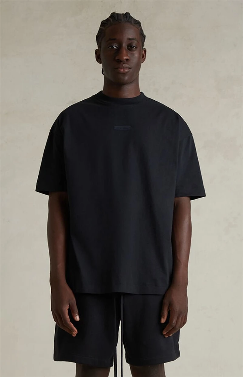 Fear of God ESSENTIALS Jet Black Classic T-Shirt