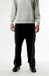 Pacsun Black Piping Track Sweatpants