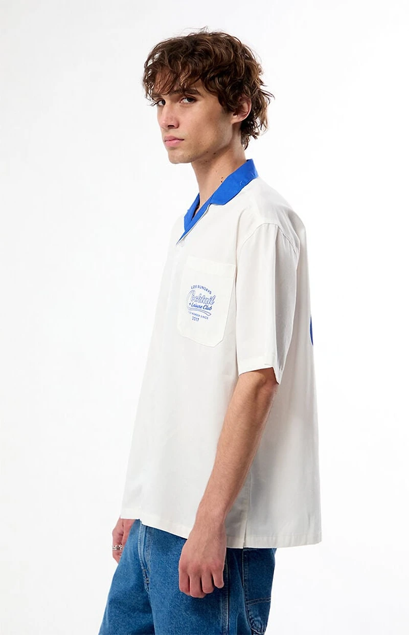 Los Sundays Cocktail Woven Camp Shirt