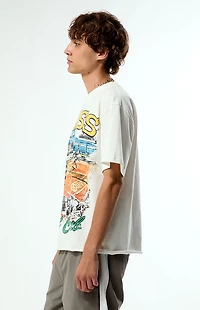 Pacsun Bliss Sports Cropped T-Shirt