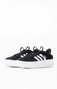 adidas Kids Black VL Court Bold Shoes