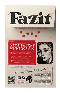 FAZIT BEAUTY Strawberry Speckles Makeup Patches