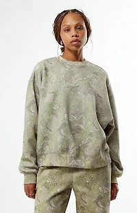 Pacsun Tree Camo Crew Neck Sweatshirt