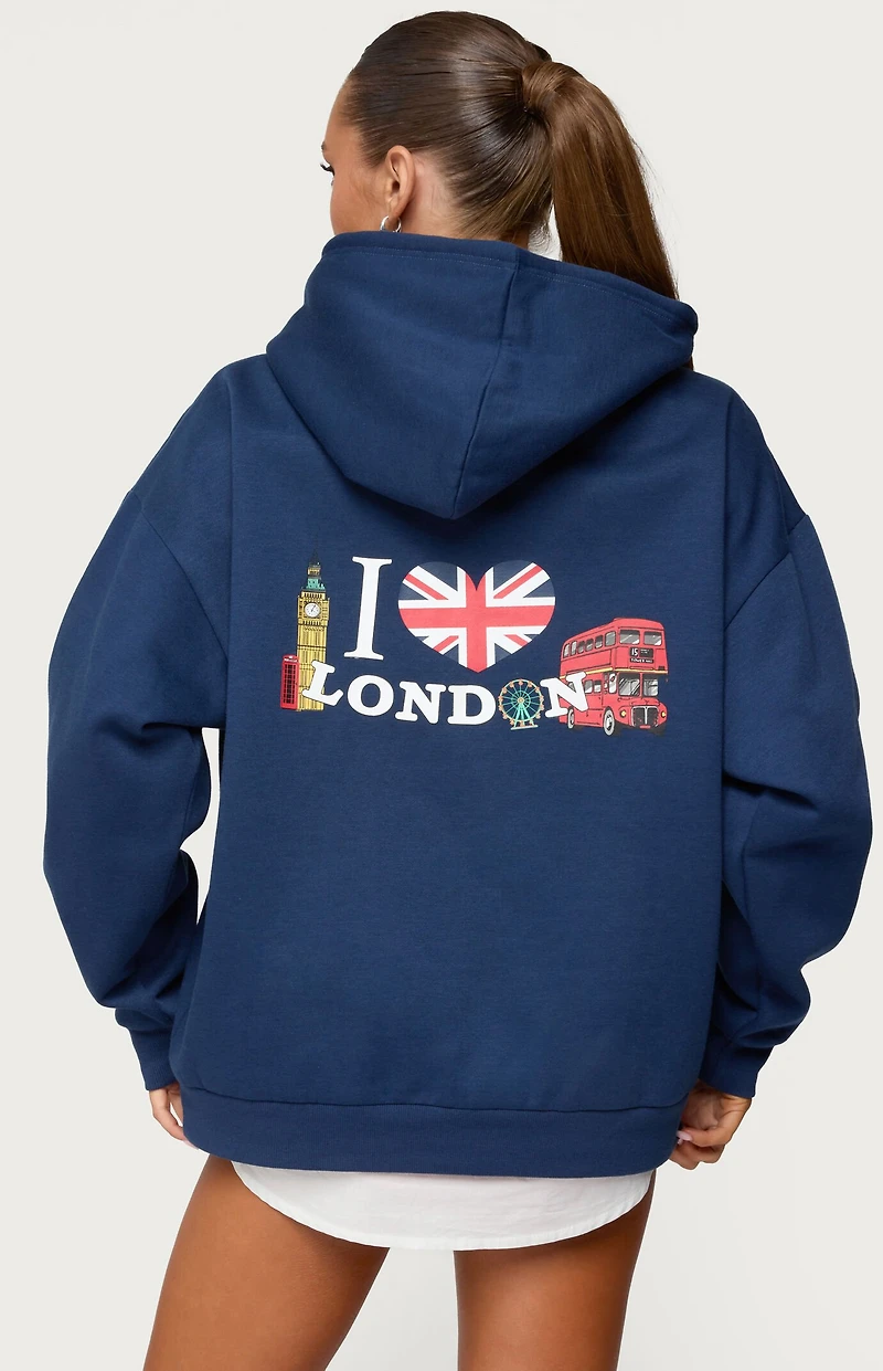 Edikted Love London Oversized Hoodie