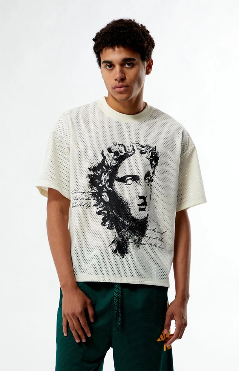 Pacsun Stone Mesh Jersey T-Shirt