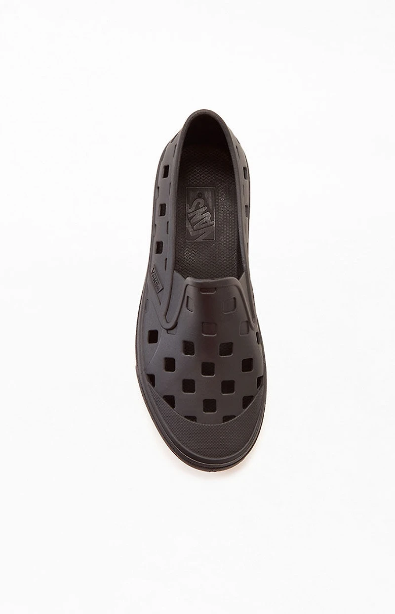 Vans Black U Trek Slip-On Shoes