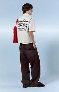 Pacsun Chino Pants Baggy Brown Pigment