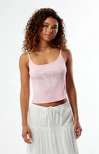 Beverly and Beck Hibiscus Tank Top