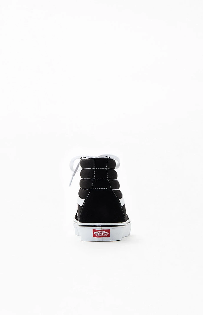 Vans Sk8-Hi Canvas Black & White Shoes