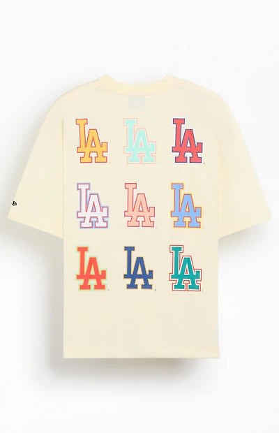 New Era LA Dodgers Multi Logo T-Shirt