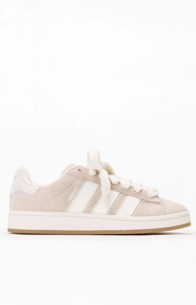 adidas Women's Tan & White Campus 00s Sneakers