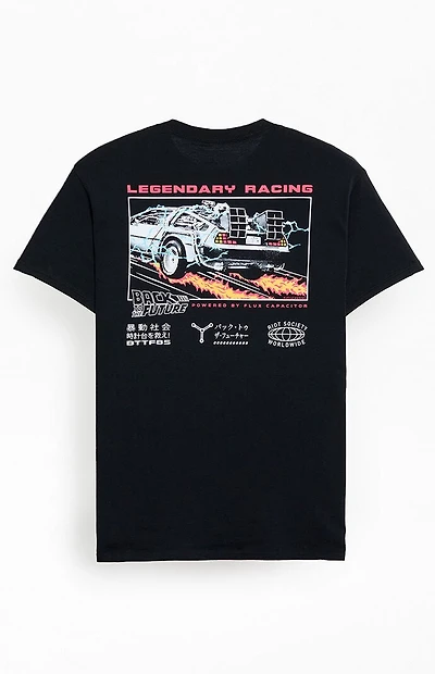 Riot Society Back To the Future Racing T-Shirt