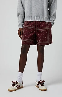 Pacsun Bandana Printed Volley Shorts