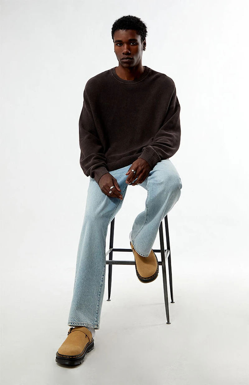 Pacsun Textured Crew Neck Sweater
