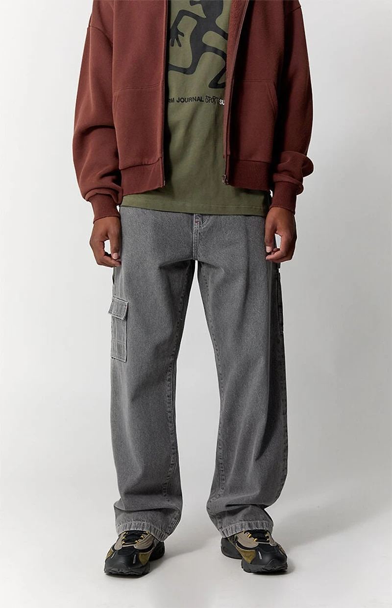 Pacsun Dylan Baggy Jeans Carpenter Tokyo Gray
