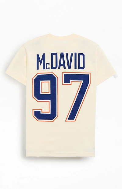 Mitchell & Ness Connor McDavid Oilers T-Shirt