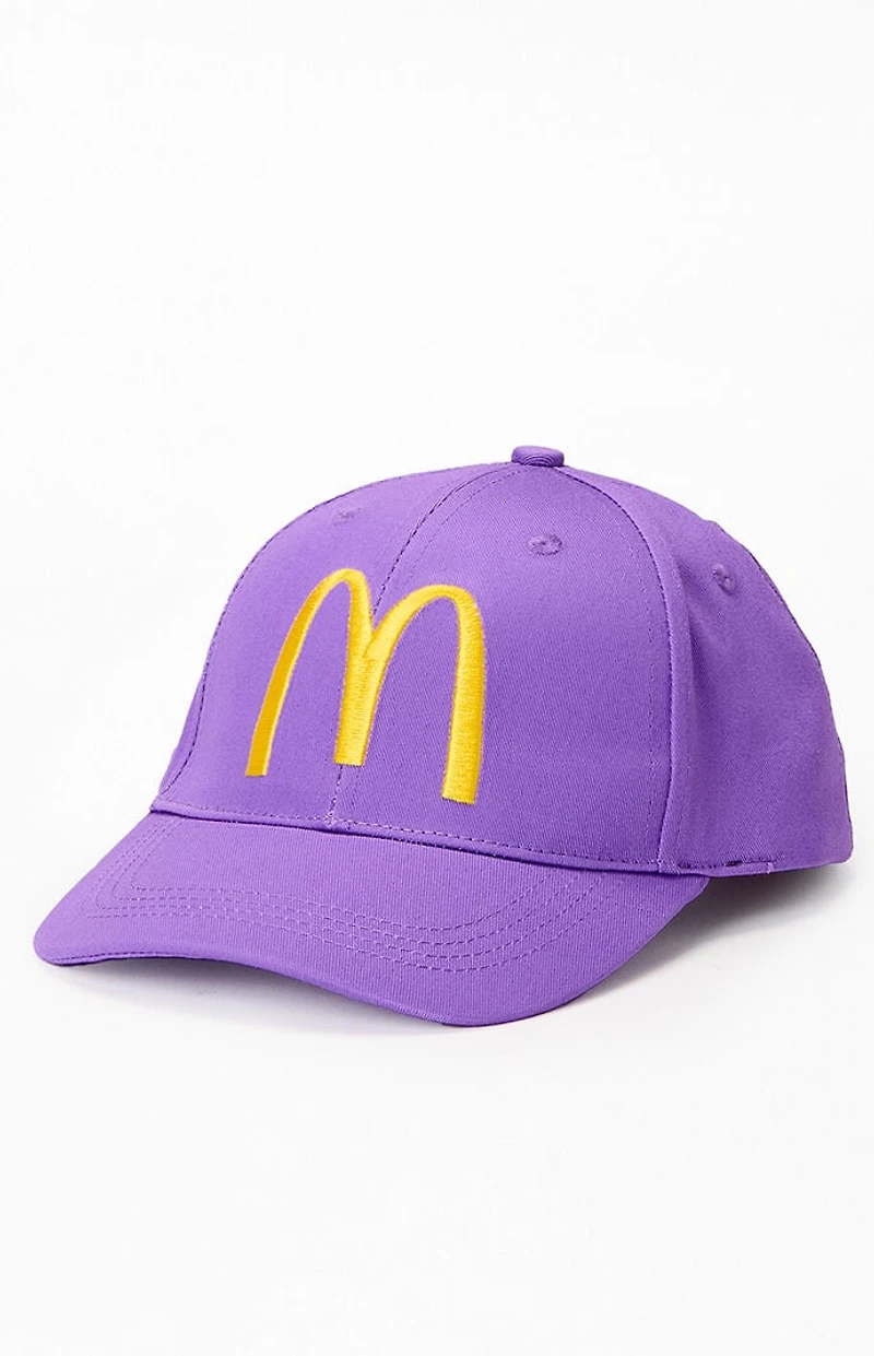 McDonaldland Purple Big Logo Snapback Hat