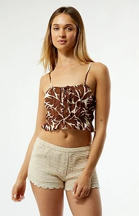 Roxy Brown Sunset Mist Top