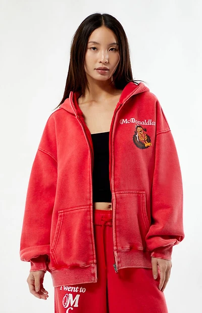 McDonaldland Everyone Knew You Zip Up Hoodie
