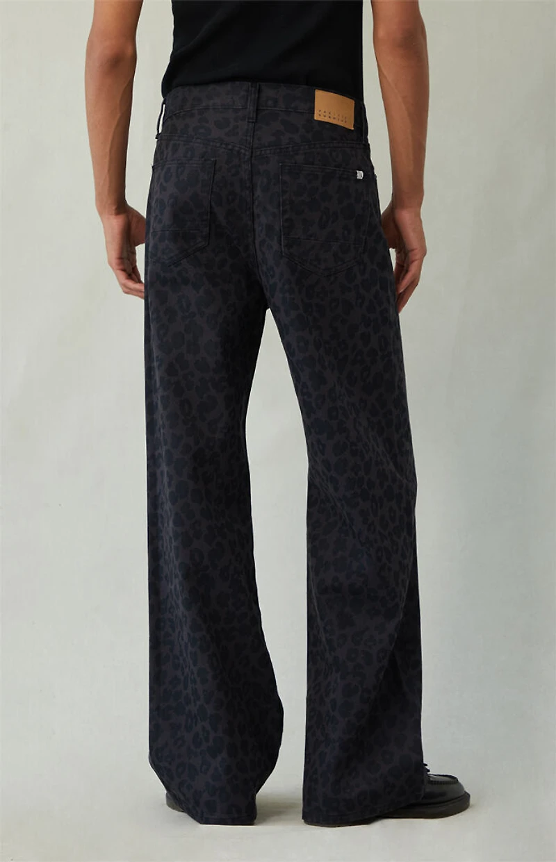 Pacsun Blake Extreme Baggy Jeans Leopard