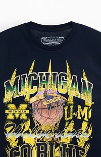 Mitchell & Ness Michigan Wolverines Basketball T-Shirt