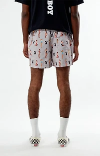 Playboy By Pacsun Pinup 5.5" Swim Trunks