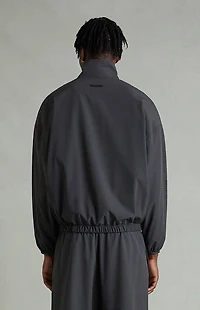 Fear of God ESSENTIALS Iron Gray Half-Zip Track Jacket