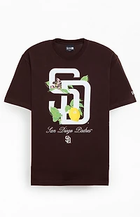 New Era SD Padres Lemon T-Shirt