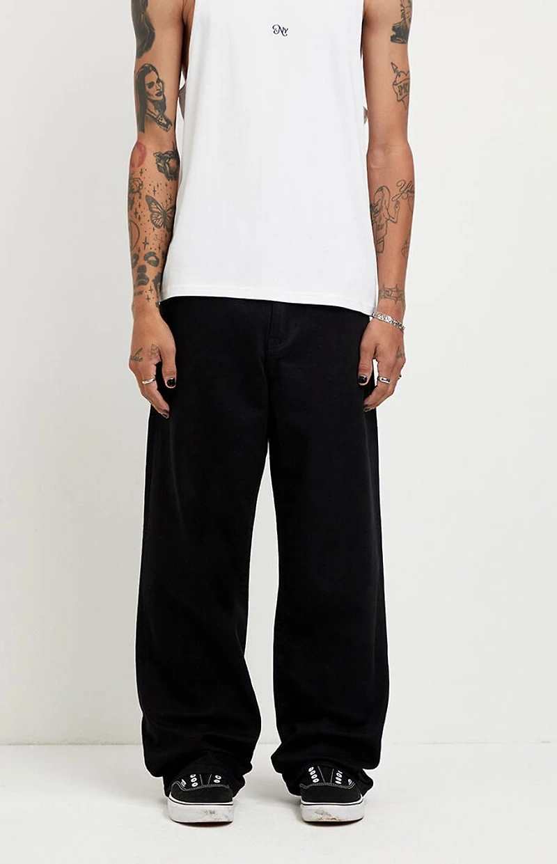 Pacsun Dylan Baggy Jeans Stretch Black