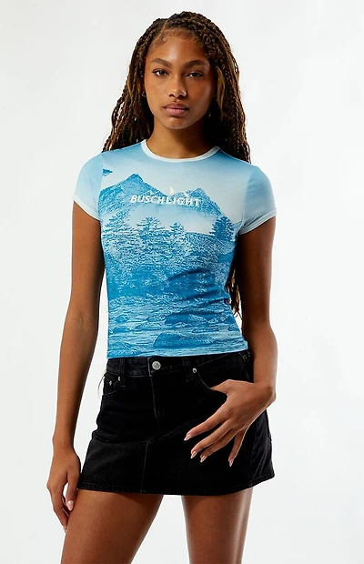 BUSCH LIGHT Mountain View Skimmer T-Shirt