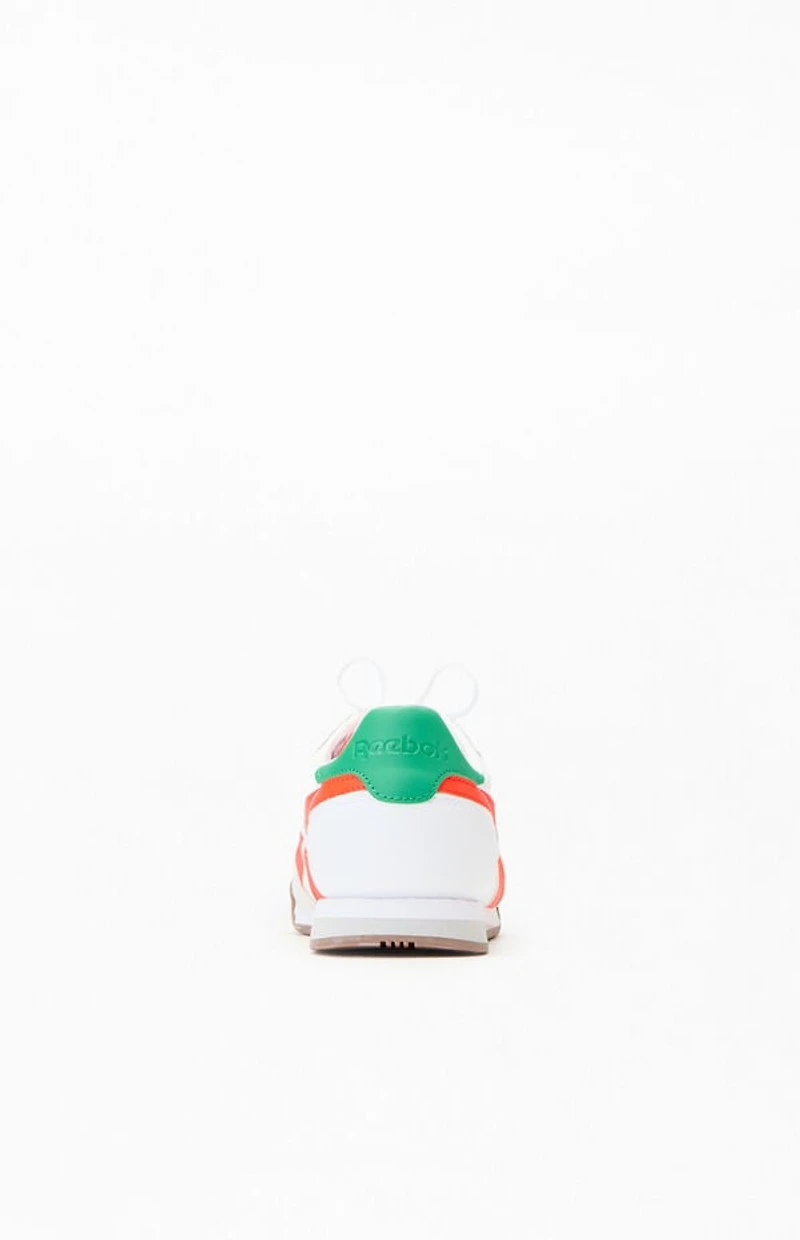 Reebok White & Orange Campio XT Shoes