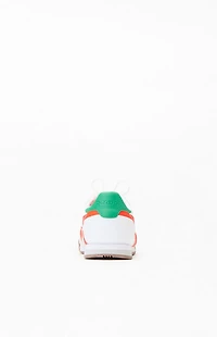 Reebok White & Orange Campio XT Shoes