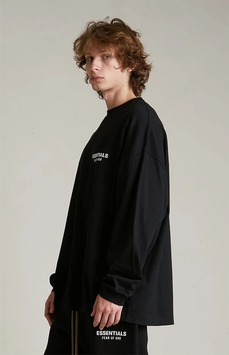 Fear of God ESSENTIALS Black Long Sleeve T-Shirt