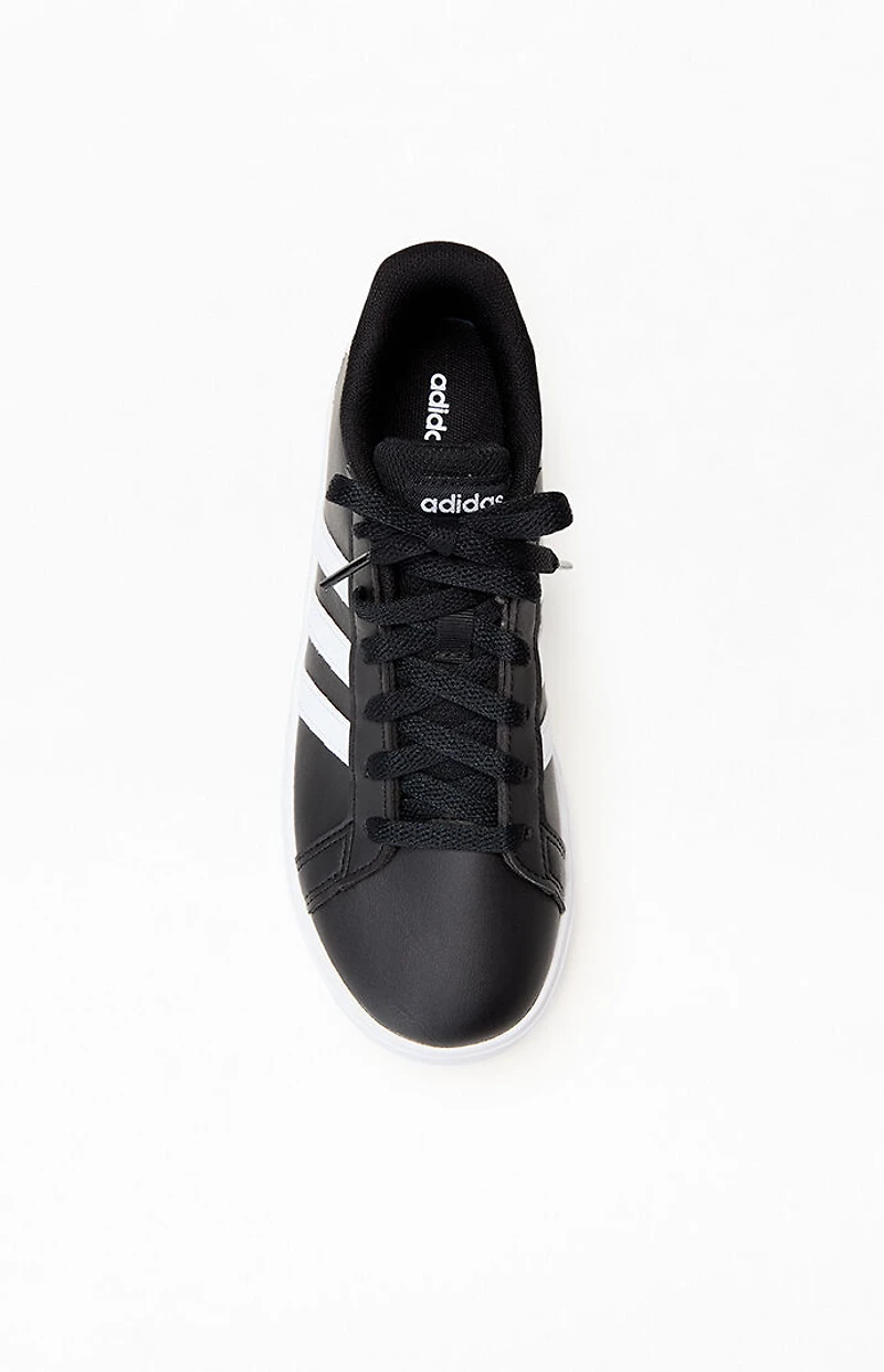 adidas Kids Black Grand Court 2.0 Shoes