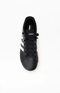 adidas Kids Black Grand Court 2.0 Shoes