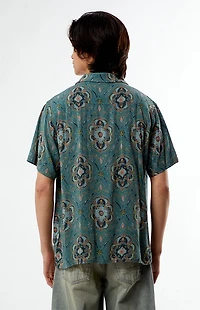 Rhythm Green Arlo Camp Shirt