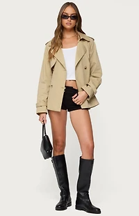Edikted Tobie Raglan Trench Jacket
