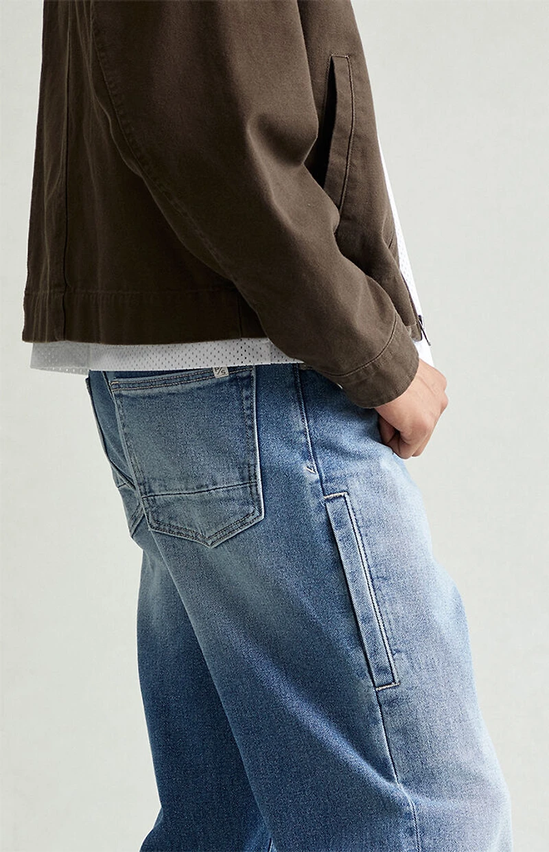 Pacsun Dylan Baggy Jeans Medium Blue Tint