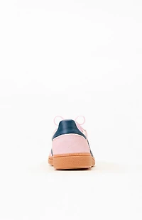 adidas Women's Green & Pink Handball Spezial Sneakers