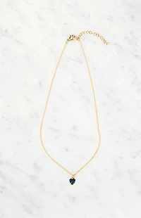 John Galt Heart Charm Necklace