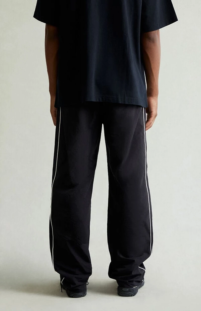 Pacsun Black Bolton Baggy Track Pants