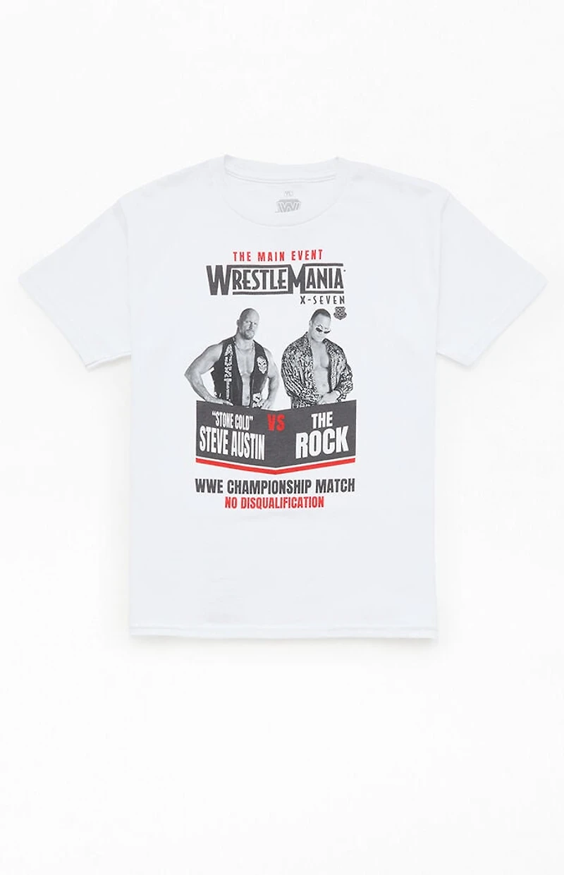 Ripple Junction Kids Wrestlemania Stone Cold Steve Austin Vs. The Rock T-Shirt